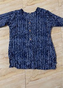 Set of 3 jaipuri print short kurtis- can buy 1 too