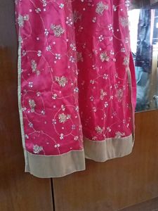 Net Material Fully Stitched Suit..