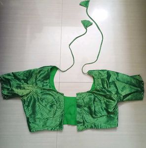 Floral Green &amp; Blue Fabric