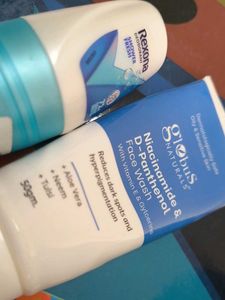 Globus Naturals Face Wash & Rexona Deodorant