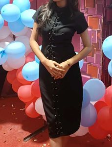 Modest Black Bodycon