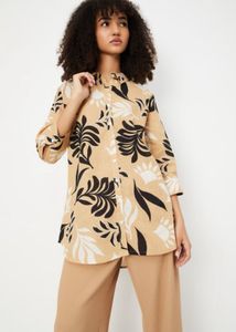 Printed Max Cotton Shirt For Ladies