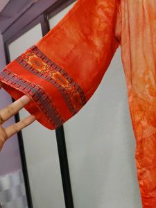 Lawn Material Neck Embroidery Kurti
