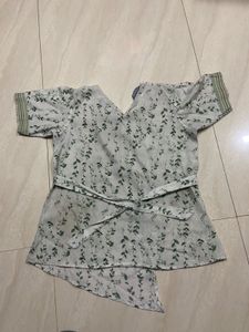 🤩 Printed Green White Coord Set 🤩