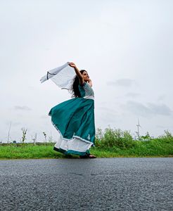 Two Layered Long Frock