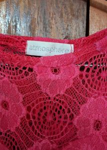 Crochet Pink Co Ord Set