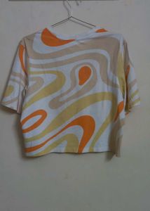 levis Patterned Short Sleeve Top