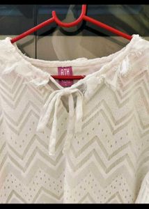 unused White Lace top ( Fixed Price)