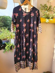 Floral Print Kurta