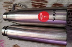 Milton Water and stainless steel bottle