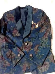 Floral Print Blazer