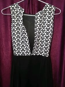 Black &amp; White Dress