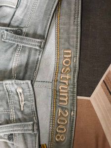 Stylish Grey Denim Jeans