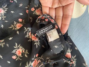 H&amp;M divided Floral Lace Cami Top