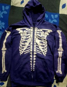 high quality 3D Skeleton Print Hoodie