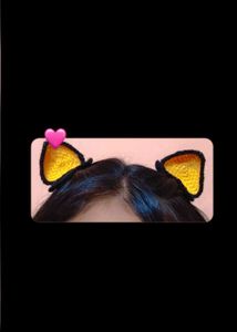 handmade crochet cat 😺 clips ...