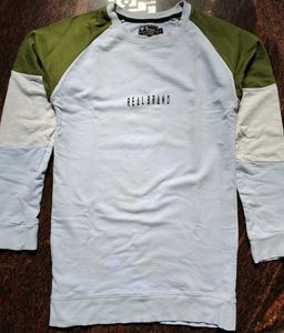 Color Block Crew Neck Sweatshirt