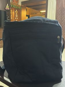Black Quilted Tote Bag