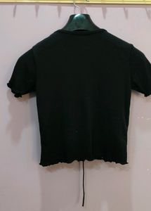 V Neck Piko Top