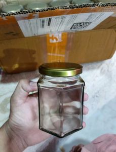Glass Storage Jars (Set of 12)