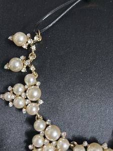 Pearl Cluster Necklace