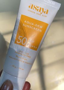 asaya aqua-dew sunscreen