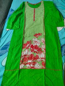 New Green Aurelia Kurthi Size:M