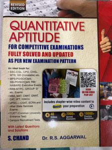 Quantitative Aptitude Book by R.S. Aggarwal