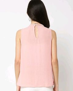 AND embellished neck top