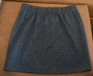 Grey Mini Skirt