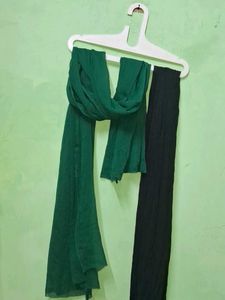 Green &amp; Black Dupatta Set 🖤💚