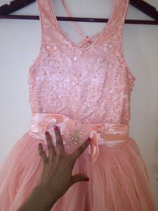 Backless Partwear  Gown