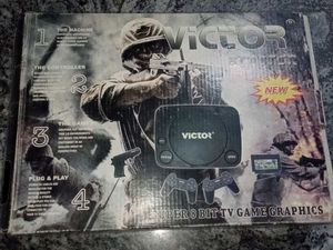 Vintage Victor Blaster 8-Bit TV Game Graphics