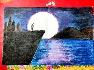 Moonlit Serenity Art