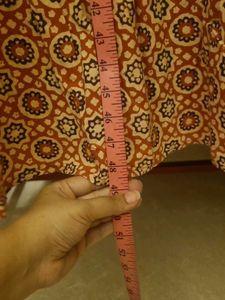 Smart Comfy Summery Ajrakh Print Dress