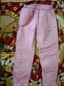Cute Pink western Dress with pant