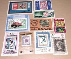 3 Different Themed Stamps: 30 Stamps