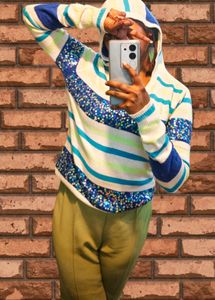 Sweat Shirt With Hoodie