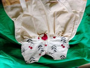 Cute Floral &amp; Cream Dress