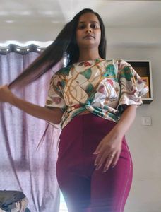 Stylish Floral Print Top
