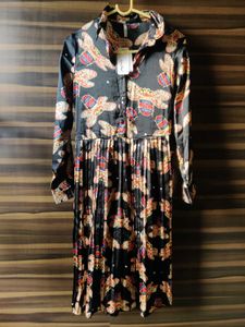 Printed Shirt Dress