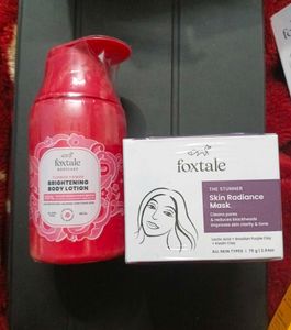 Foxtale Body Lotion & Skin Mask