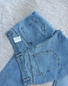 High Waisted Denim Jeans
