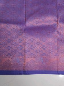 Purple Colour Silk Saree