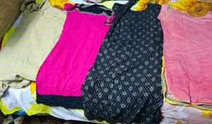 Ethnic Kurtas Collection Combo And Bundle Of 5