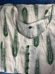 Flared Printed One Piece Dress
