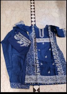 pakistani blue suit 🌷
