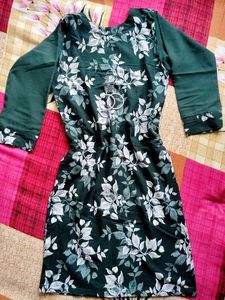 Floral Print Mini Dress
