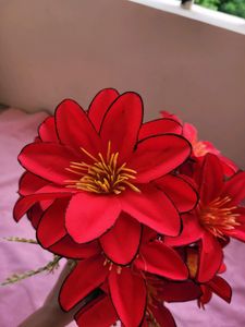 Red Big Flower Bunch