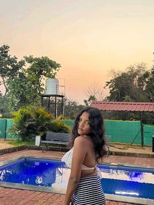 White Bikini Top ( Without Skirt)